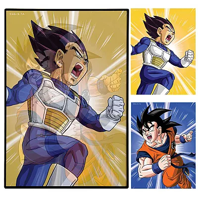 תמונת תלת מימד דרגון בול Z - גוקו vs וגטה