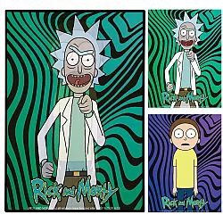 תמונת תלת מימד - ריק ומורטי דגם 1