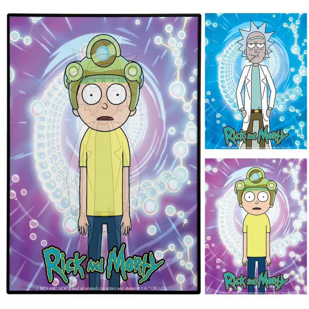 תמונת תלת מימד - ריק ומורטי דגם 2