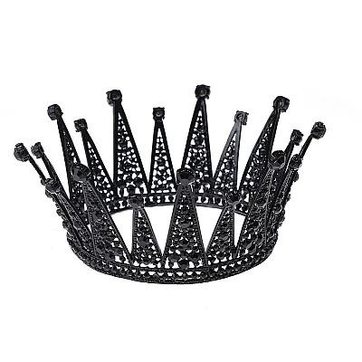 כתר מתכת יוקרתי - שחור