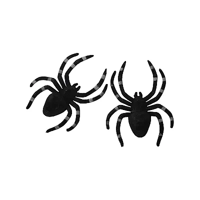 זוג עכבישים מפחידים להלוואין להאלווין