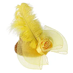 כובע קברט מנצנץ - זהב