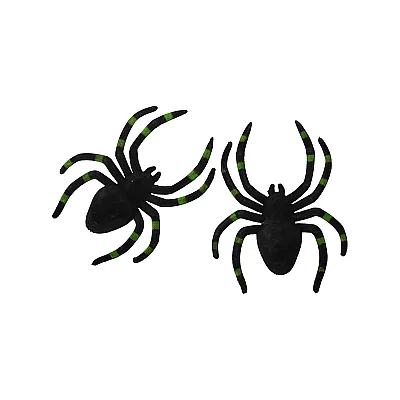 זוג עכבישים מפחידים להלוואין להאלווין