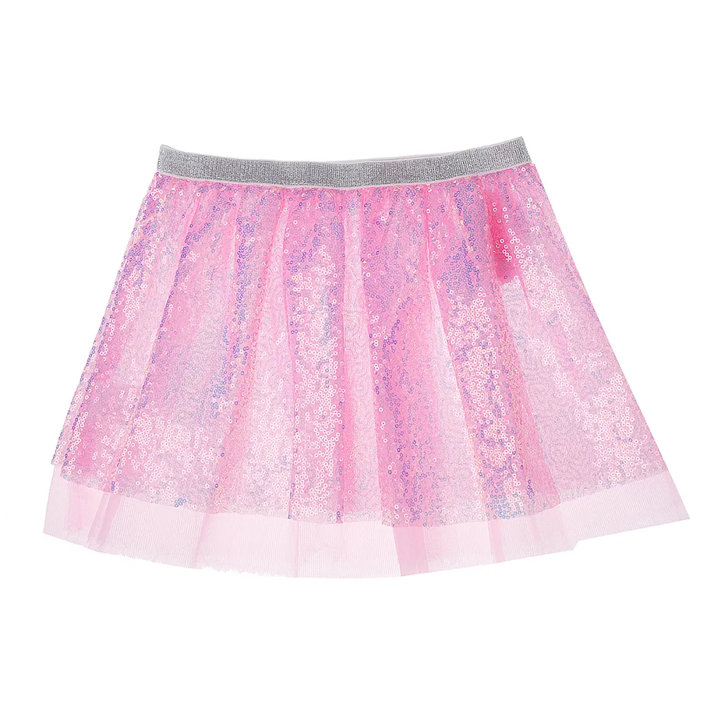 חצאית פייטים בצבע ורוד לתחפושת