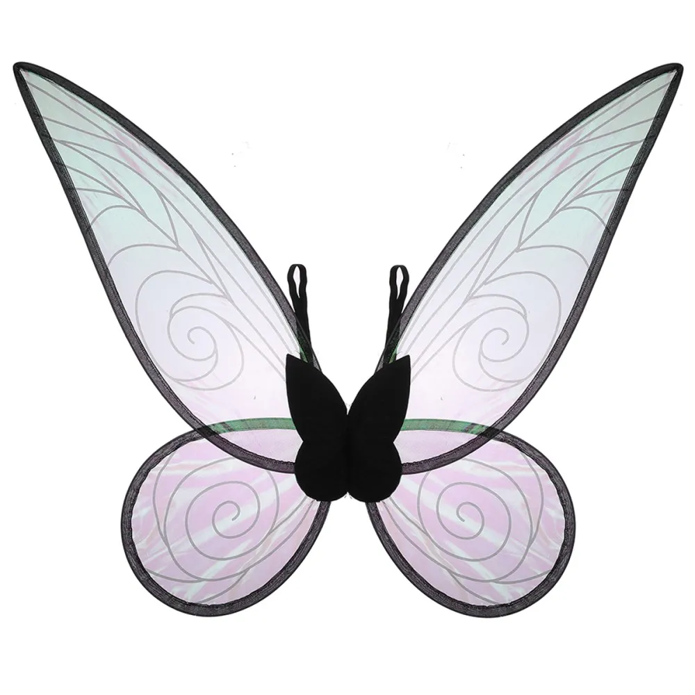 כנפי פיה גדולות בצבע שחור