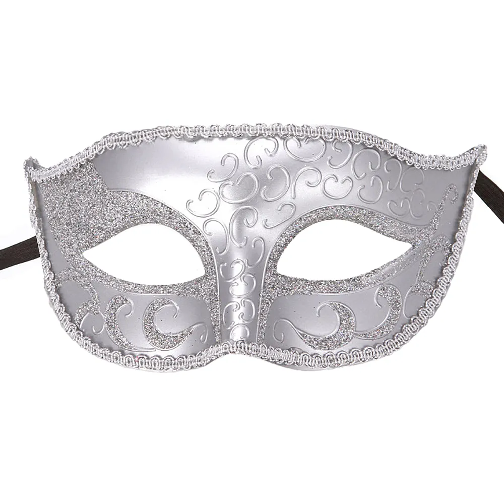 מסכת ונציה מעוטרת לתחפושת