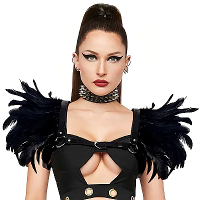 נוצות כתפיים על ריתמה