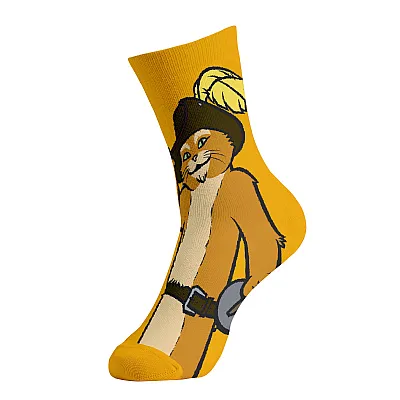 גרביים מעוצבים Shrek - החתול במגפיים