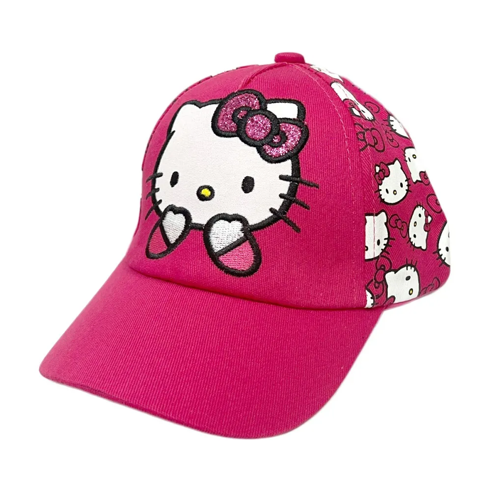 כובע מצחייה לילדים הלו קיטי - פוקסיה