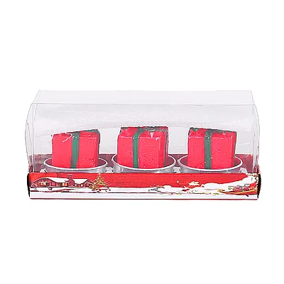 מארז שלישיית נרות לכריסמס - מתנות כריסמס