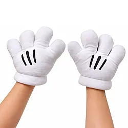 כפפות מיקי מאוס לתחפושת