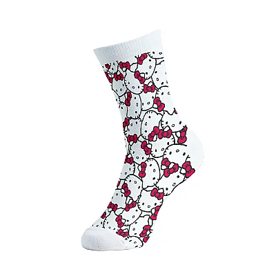 גרביים מעוצבים לילדים - הלו קיטי מיקס פרצופים