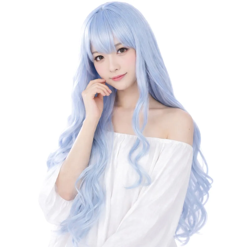 פאת אנימה תכלת ארוכה