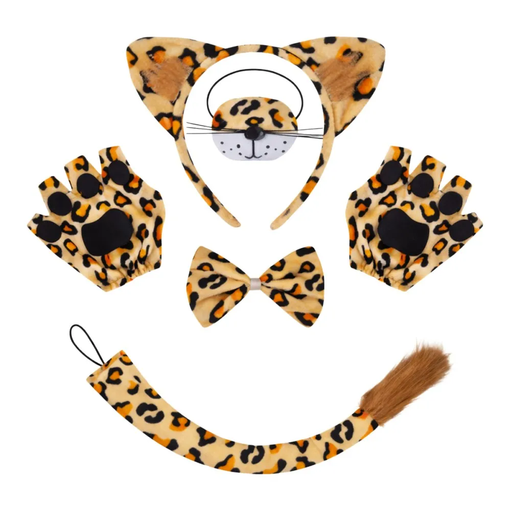 סט אביזרי נמר לתחפושת קוספליי