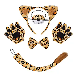 סט אביזרי נמר לתחפושת קוספליי