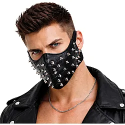 מסיכת פה עם ניטים לתחפושת