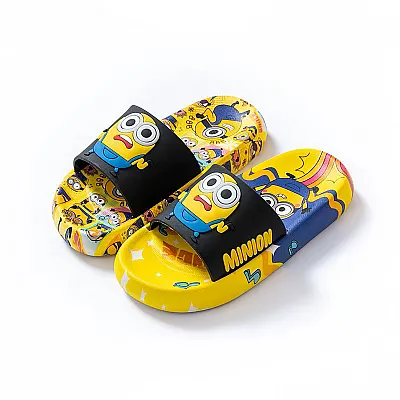כפכפי מיניונים צהוב שחור