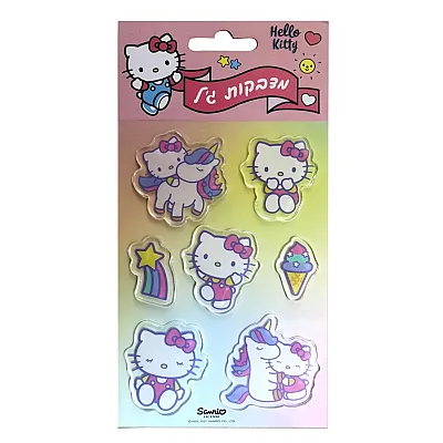 מדבקות ג'ל הלו קיטי 2