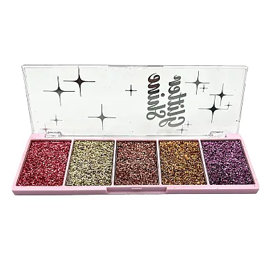 פלטת 5 צלליות נצנים Glitter Shine