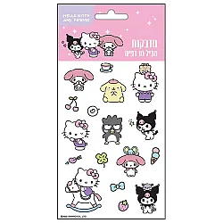 מדבקות עשר הלו קיטי וחברים