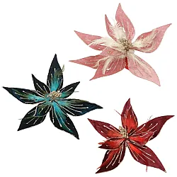 קישוט סיכת פרח בצבעים 30 סמ