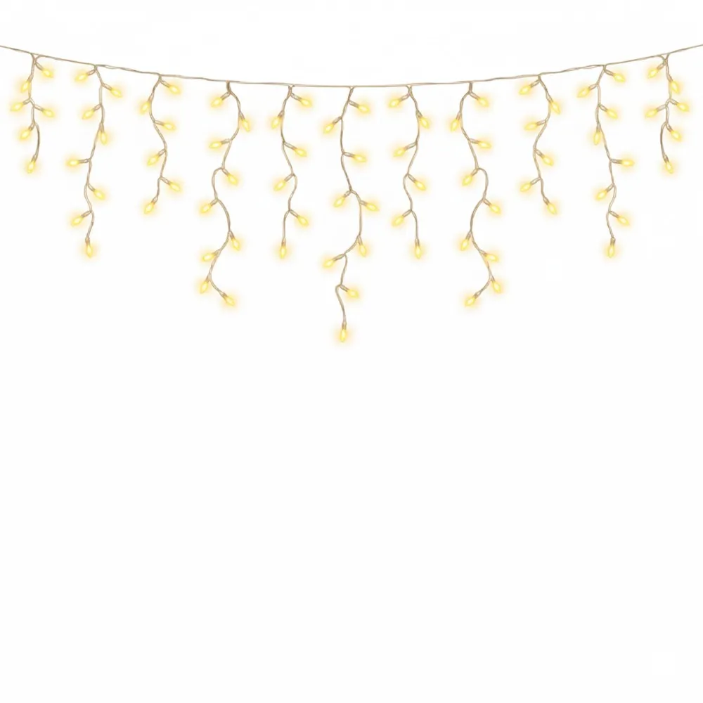 שרשרת נטיפים 432 לדים תאורה לבנה IP44 CM (1000X1000 ס"מ)