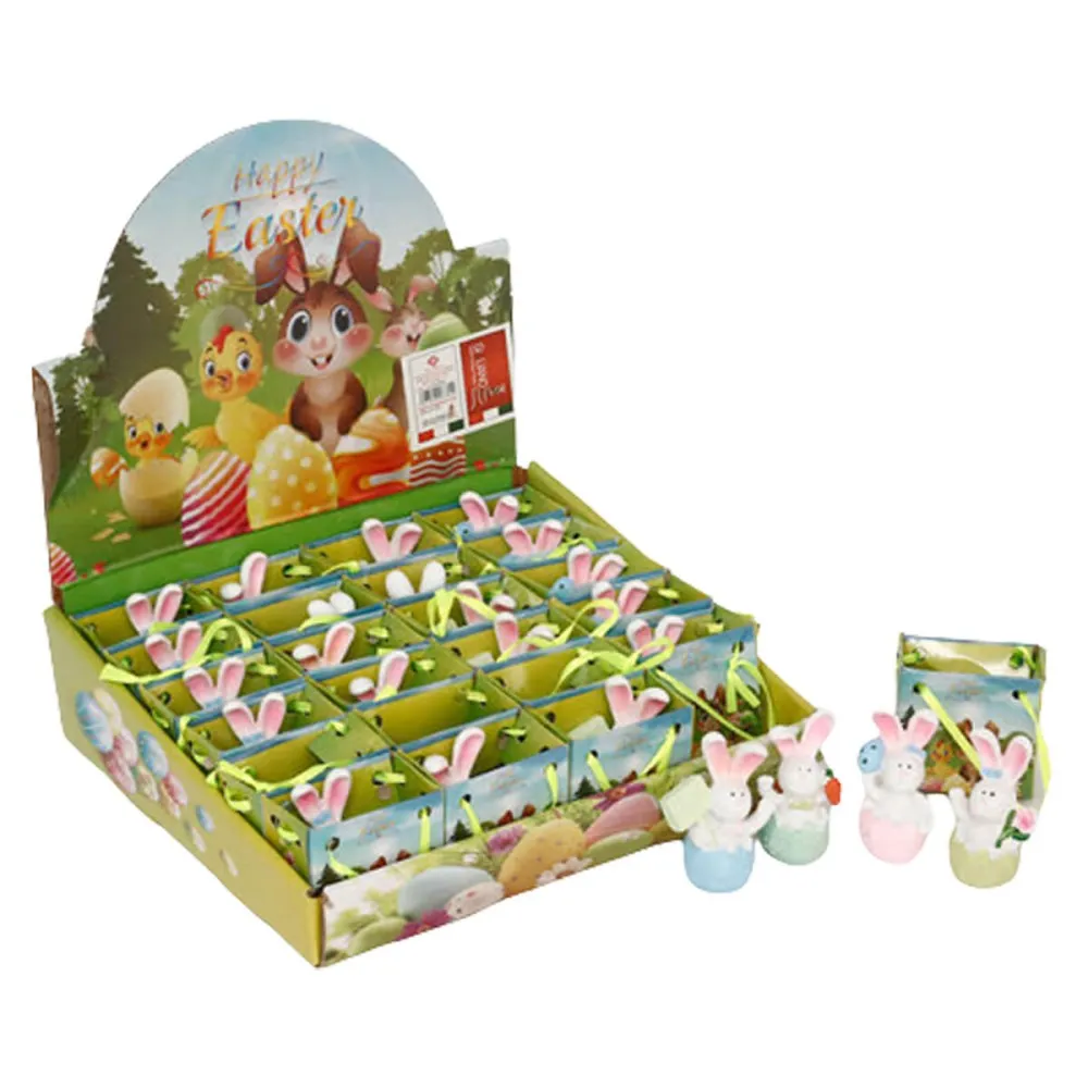 פסלון ארנב מפלסטיק 4