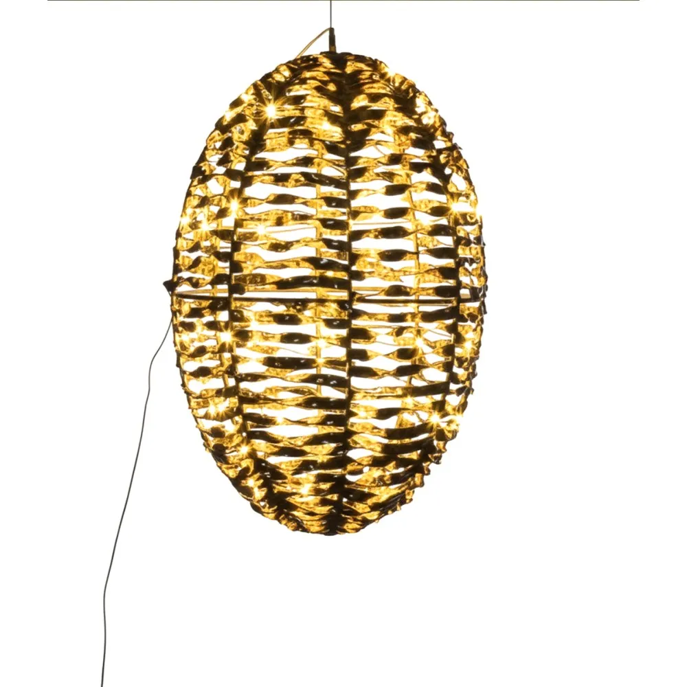 כדור תאורה 60 לדים בקוטר 30 ס"מ 5 מטר כבר מוביל (30X30 ס"מ)