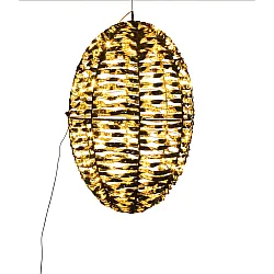 כדור תאורה 60 לדים בקוטר 30 ס"מ 5 מטר כבר מוביל (30X30 ס"מ)