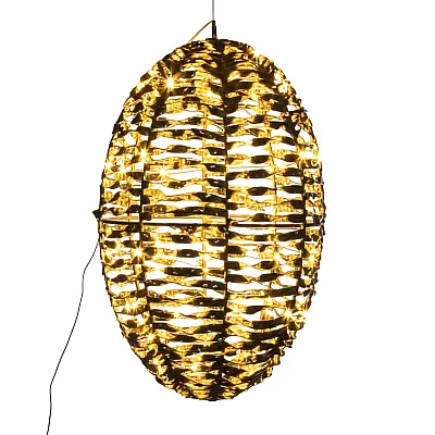 כדור תאורה 90 לדים בקוטר 45 ס"מ 5 מטר כבר מוביל (45X45 ס"מ)