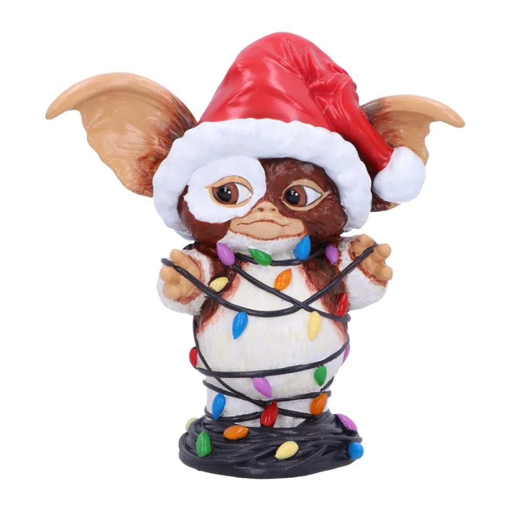 פסלון גיזמו ונורות חג המולד