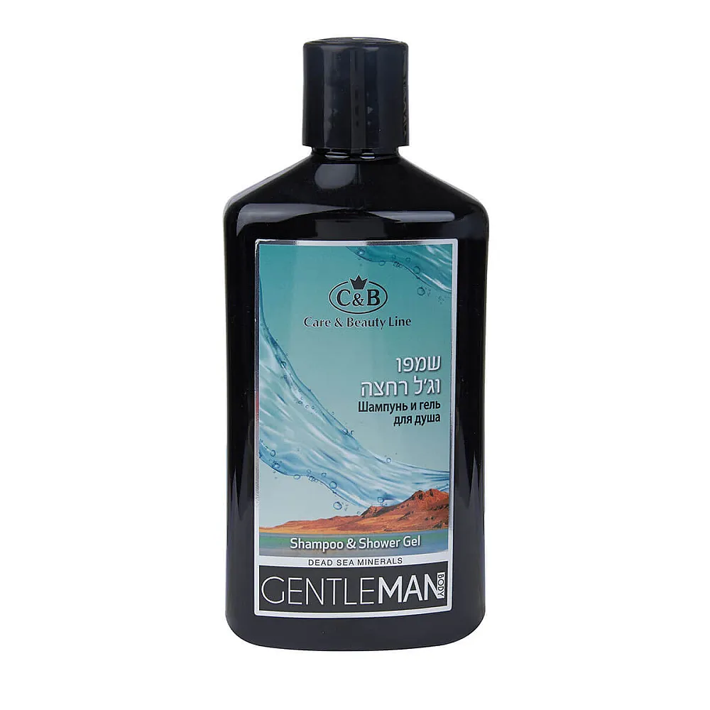 שמפו וג\'ל רחצה לגבר GENTLEMEN שמפו וג\'ל רחצה לגבר GENTLEMEN