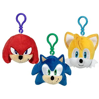 מחזיק מפתחות Plush קליפס - סוניק 10 ס״מ
