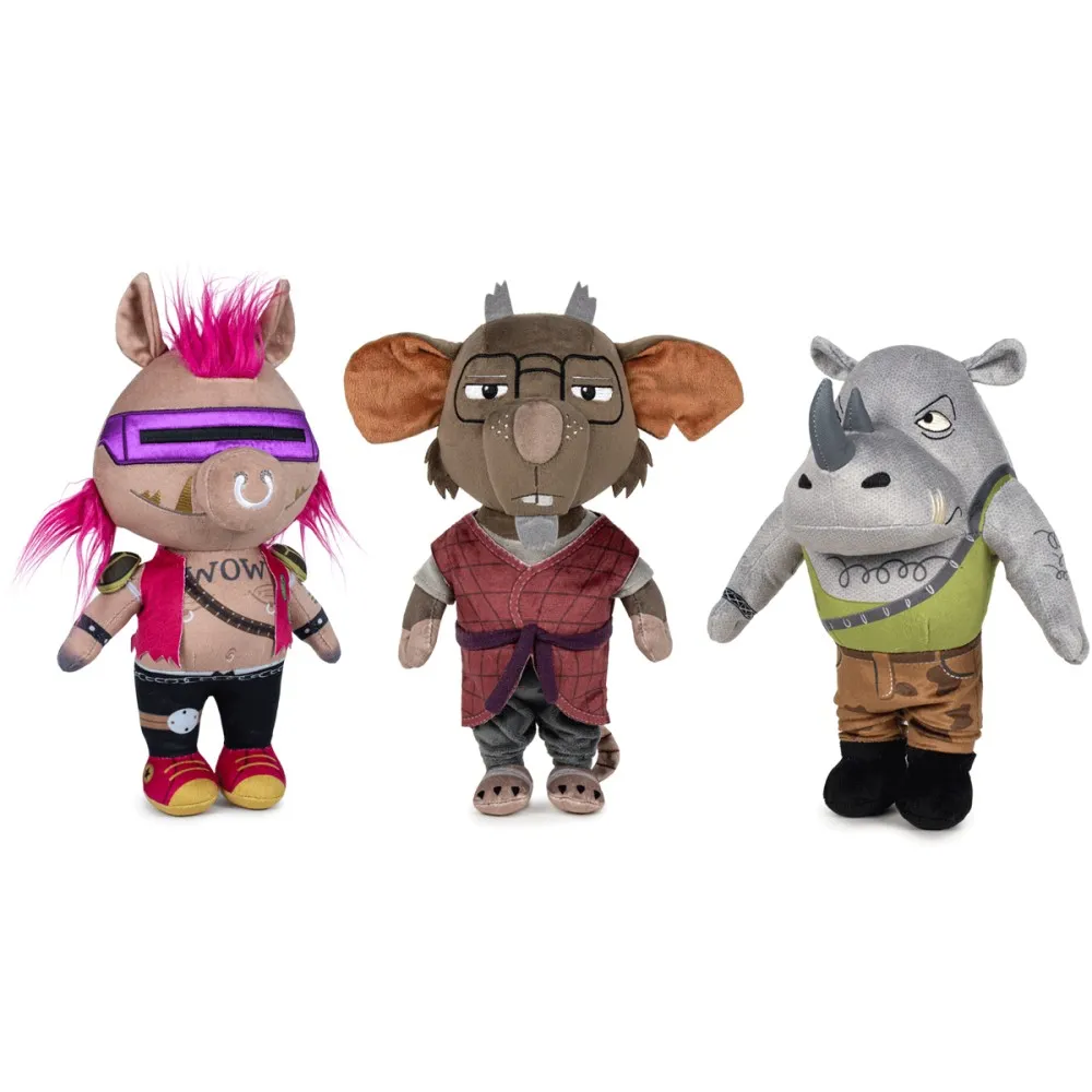 בובת צבי הנינג\'ה 28 ס״מ - ספלינטר / ביבופ / רוקסטדי