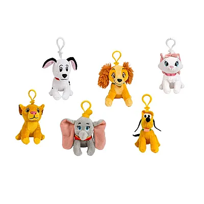 מחזיק מפתחות Plush קליפס - דיסני קלאסיק