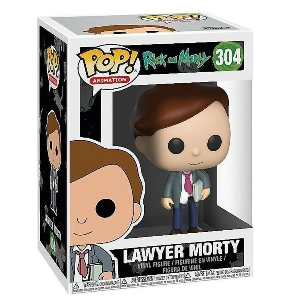 בובת פופ ריק ומורטי מורטי עורך דין