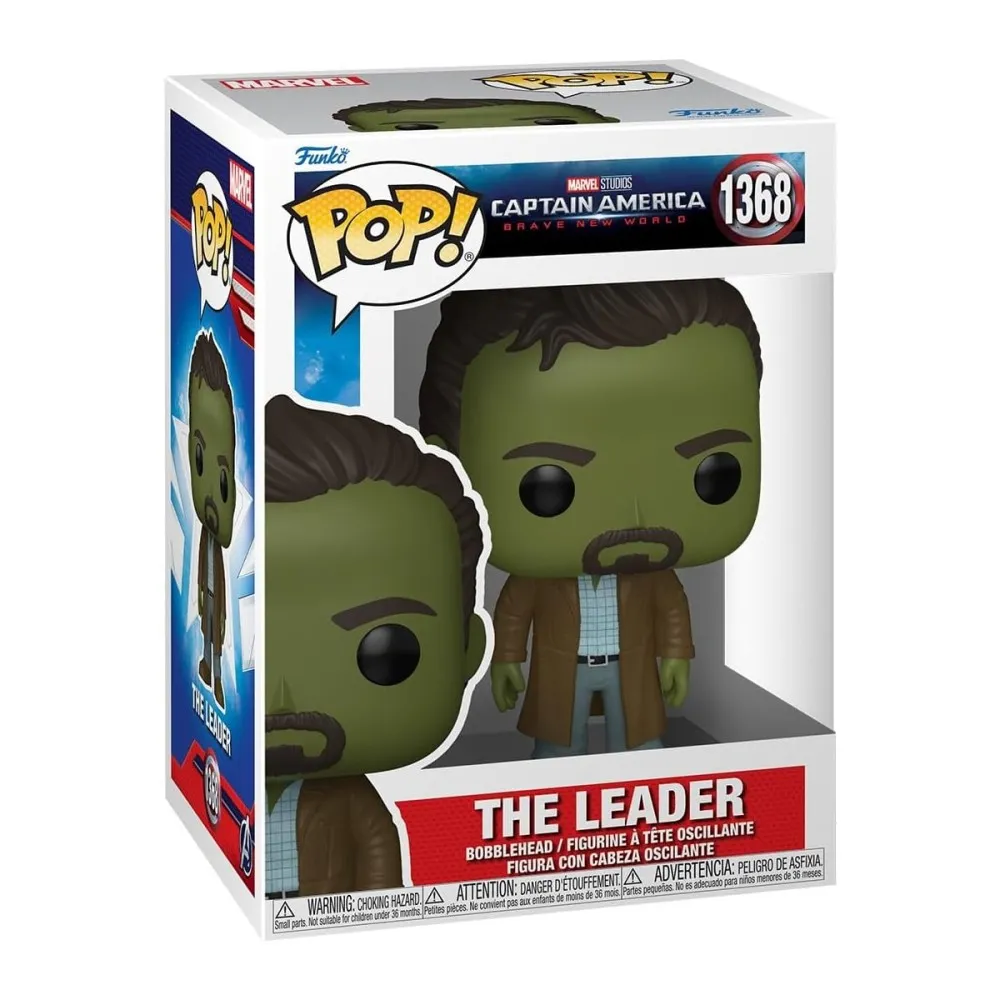 בובת פופ קפטן אמריקה המנהיג עולם חדש מופלא