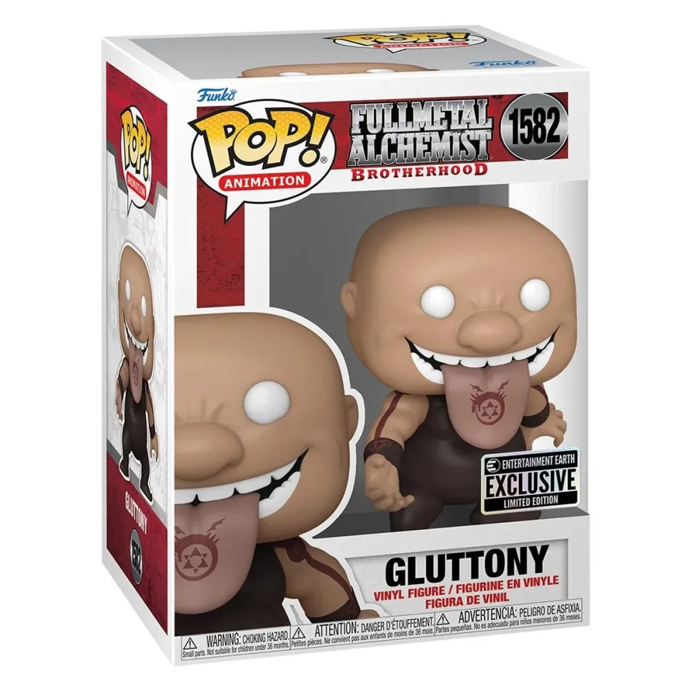 בובת פופ אקסקלוסיבי פול מטאל אלכימיסט גלוטוני