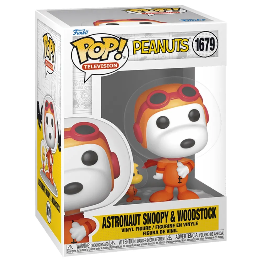 בובת פופ סנופי וודסטוק אסטרונאוטים