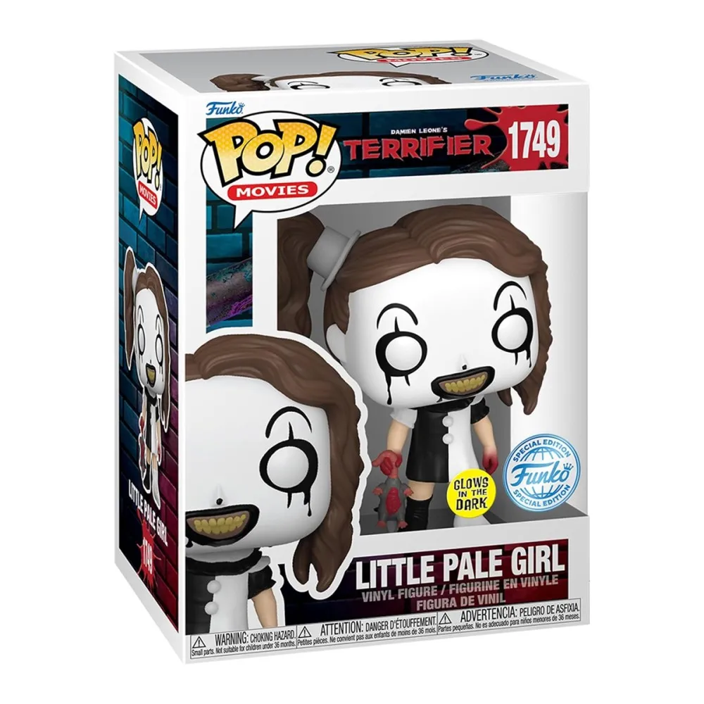 בובת פופ טריפייר - הילדה החיוורת הקטנה (זוהר בחושך)