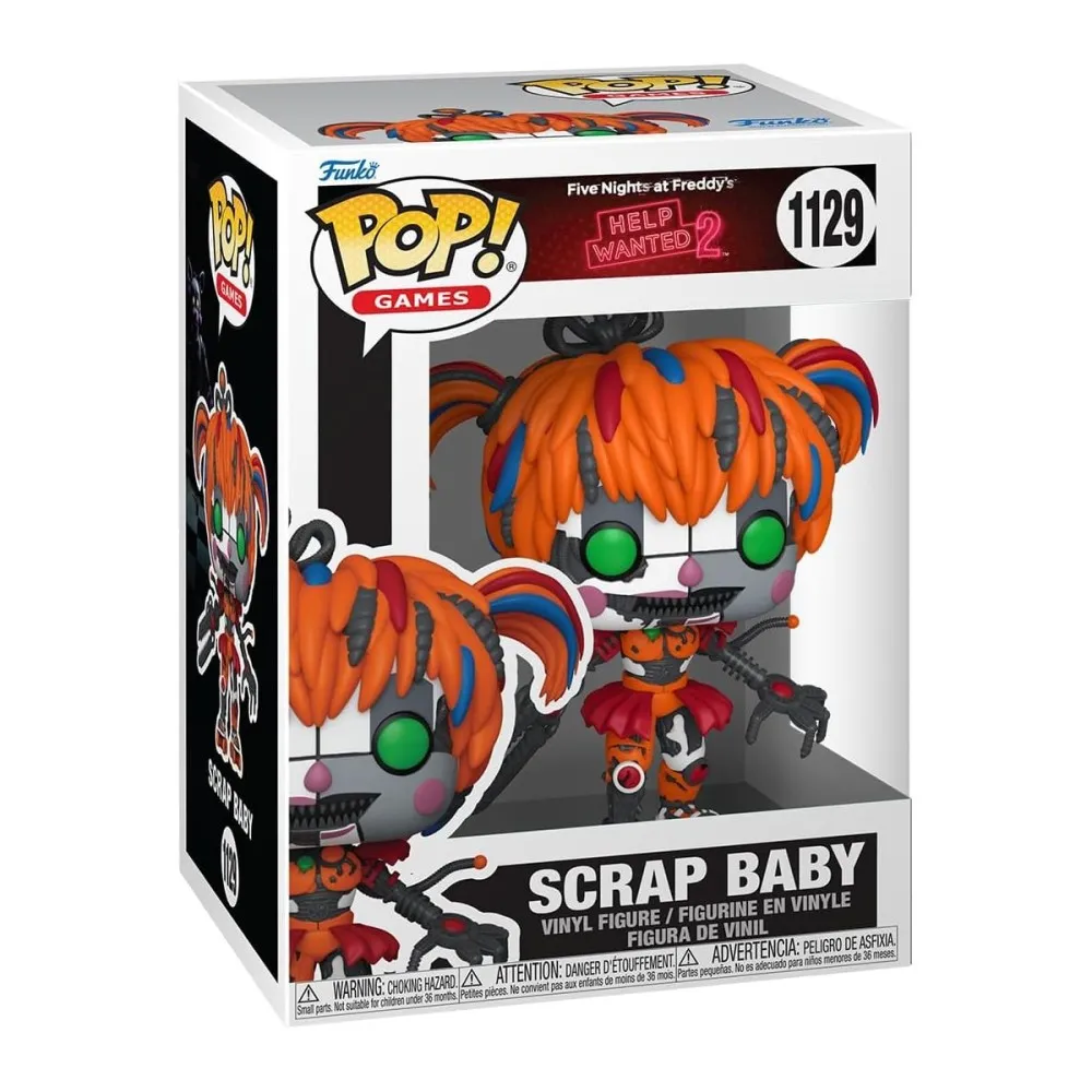 בובת פופ פייב נייט אט פרדי 2 סקראפ בייבי