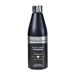 שמפו לשיער מתולתל מועשר בקוויאר שחור