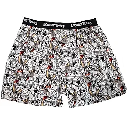 מכנס בוקסר באגס באני פרצופים