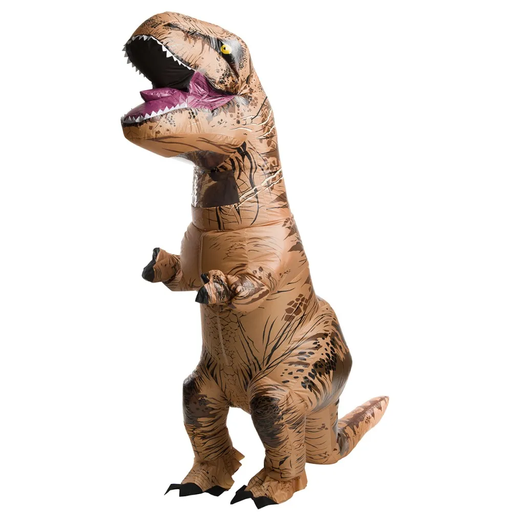 תחפושת טי רקס מתנפחת נוער