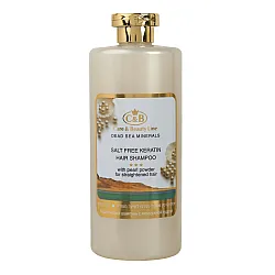 שמפו קרטין ללא מלחים לשיער שעבר החלקה