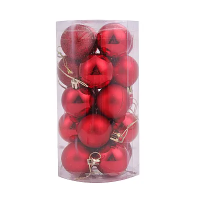 סט 20 כדורי כריסמס