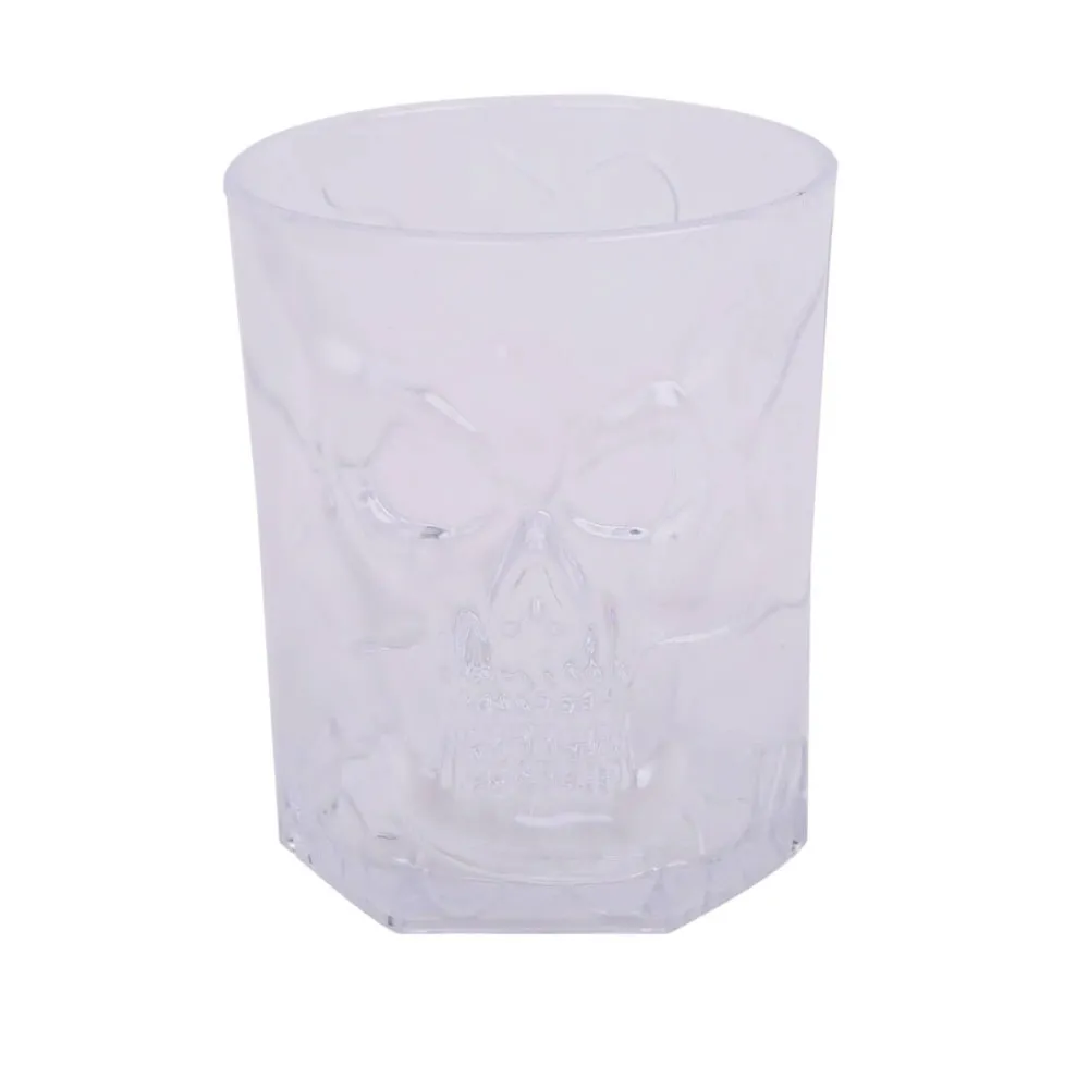 כוס גולגולת בצבע שקוף