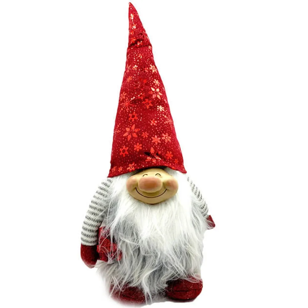 בובת גמד ענקית לעץ אשוח