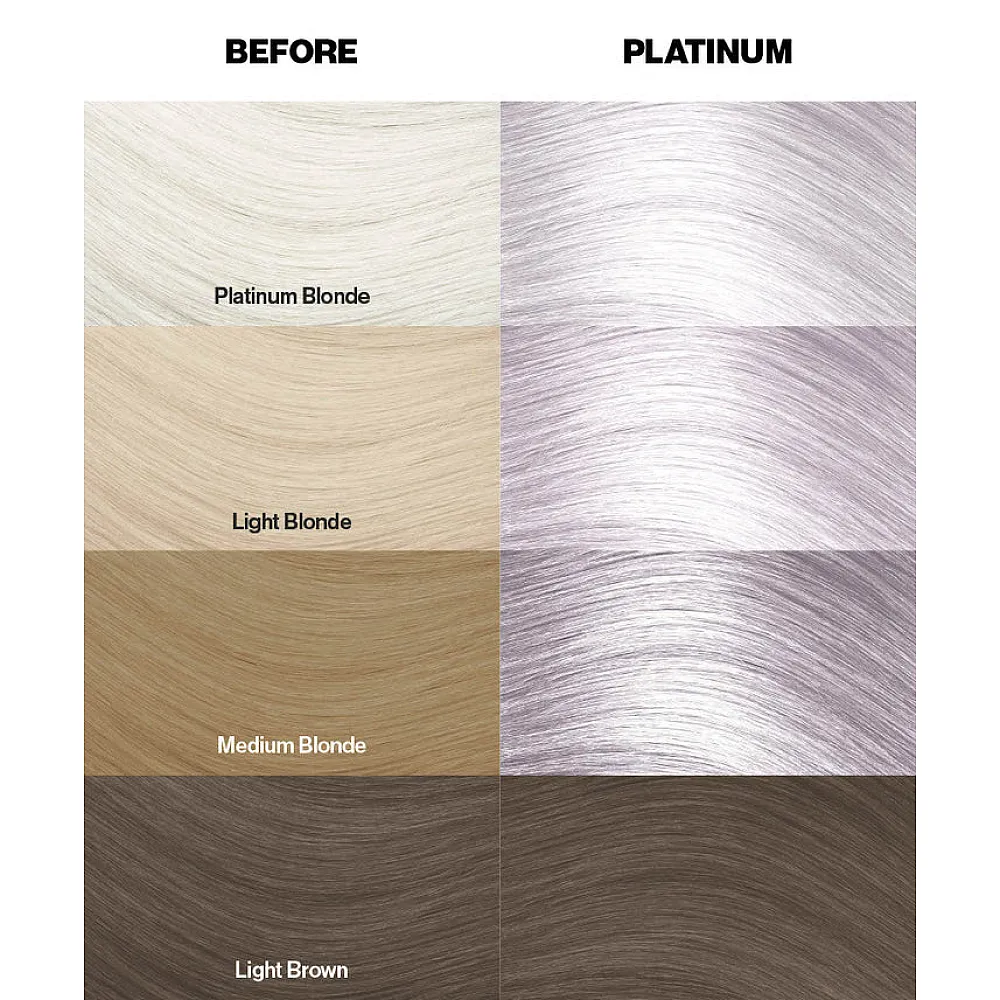 צבע שיער פלטינום Platinum