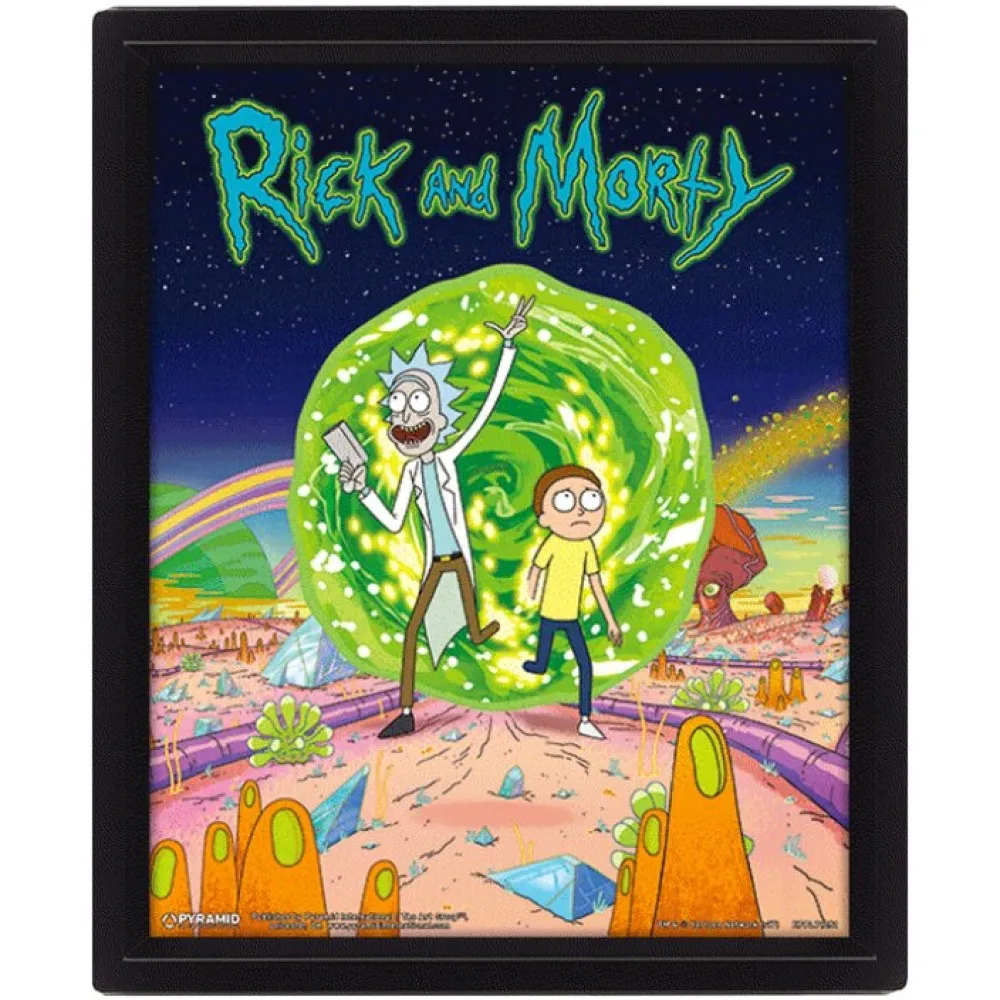 תמונה מהודרת ריק ומורטי 3D